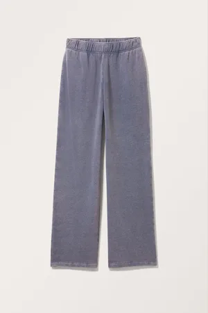 Monki Wide leg tracksuit trousers