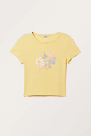 Monki Cropped t-shirt