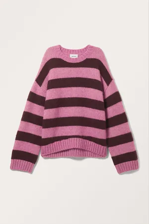 Monki Chunky knit oversized sweater