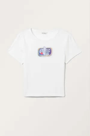 Monki Cropped t-shirt