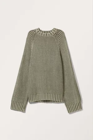 Monki Loose Jacquard Knitted Sweater