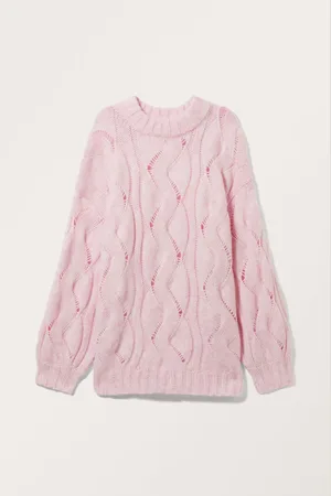 Monki Oversized Cable-Knit Sweater
