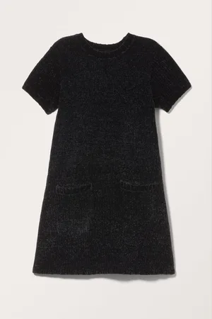 Monki Knitted Short Sleeve Mini Dress