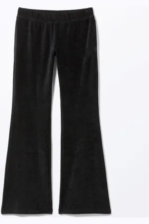 Monki Soft Flared Terry Trousers