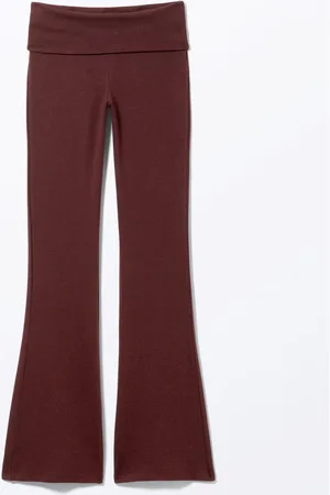 Monki Low Waist Flared Pyjama Trousers