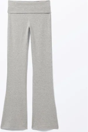 Monki Low Waist Flared Pyjama Trousers