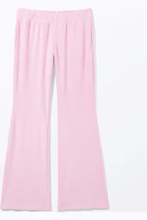 Monki Soft Flared Terry Trousers