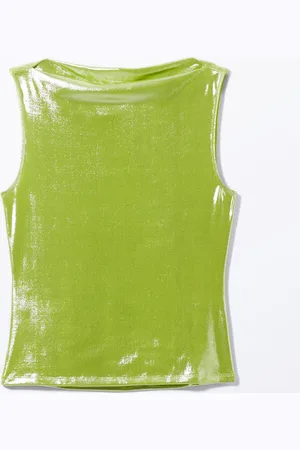 Monki Super soft sleeveless boatneck top