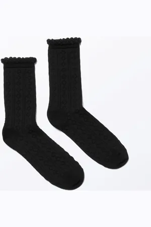Monki 2-pack Pointelle Socks