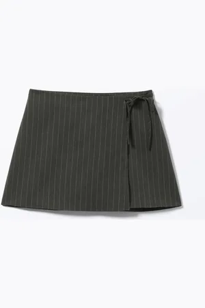 Monki Mini Wrap Skirt