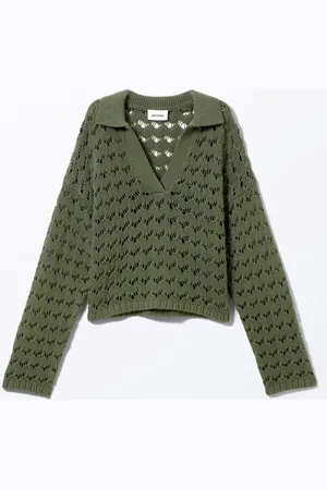 Monki Loose Open-Knit Sweater