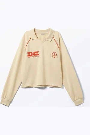 Monki Sporty Boxy Terry Sweatshirt