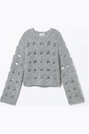 Monki Cut-out Detailed Knitted Sweater
