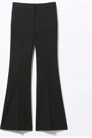 Monki Mid Flared Suiting Trousers