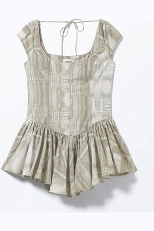 Monki Fit and Flare Mini Dress
