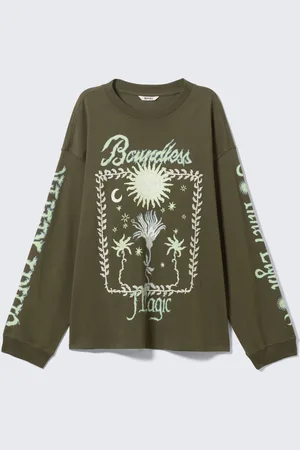 Monki Oversized Long Sleeve T-shirt
