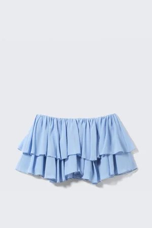 Monki Frilled Mini Skirt