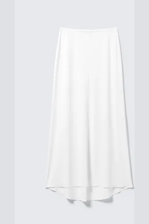 Monki Flowy High-Low Maxi Skirt