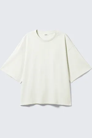 Monki Heavyweight Boxy Cotton T-Shirt