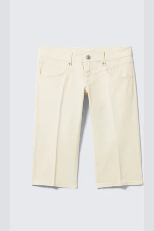 Monki Ultra Low Rise Capri Trousers