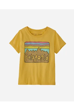 Patagonia Kids Regenerative Fitz Roy Skies T-shirt