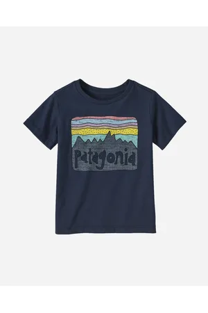 Patagonia Kids Regenerative Fitz Roy Skies T-shirt