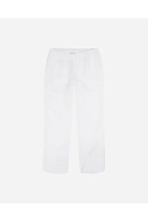 Woodbird Eik Linen Pant - Off
