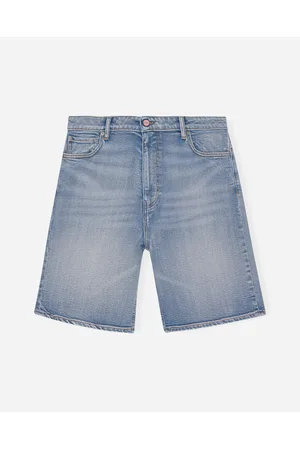 Ganni Comfort Stretch Denim Shorts