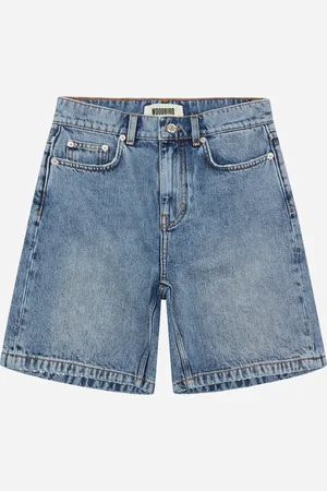 Woodbird Maggie Optic Shorts - Optic Blue