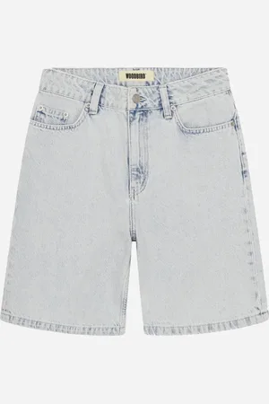 Woodbird Maggie Fair Shorts - Washed Blue