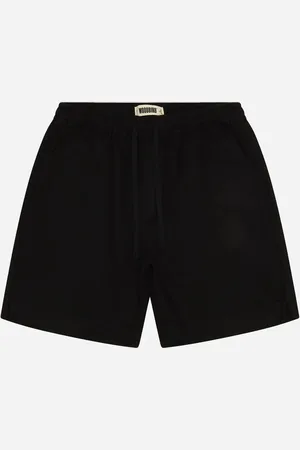 Woodbird Bommy Linen Shorts - Black