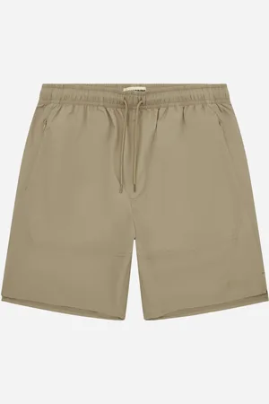 Woodbird Haiden Tech Shorts - Taupe Brown