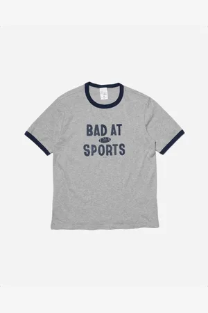 Nudie Jeans Ricky Bad At Sport T-Shirt - Grey