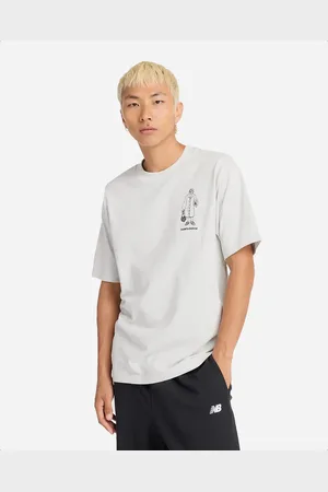 New Balance Athletics Relaxed Grandma T-Shirt - Ash Heather