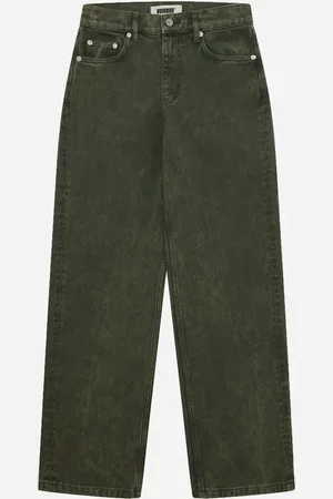 Woodbird Carla Colour Jeans - Dark Green