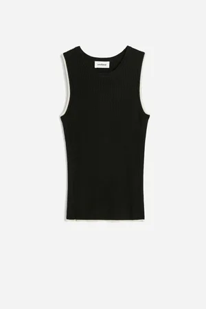Soulland ELEEN tank top - Black multi