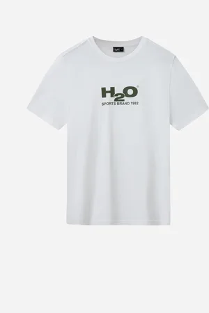 H2O Logo Tee - White