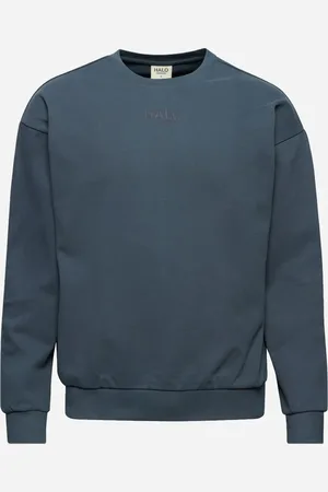 Black Halo Graphic Crew 01 - Dark Slate