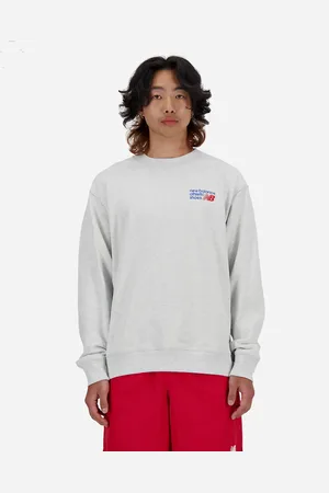 New Balance Athletics Premium Logo Crew - Ash Heather