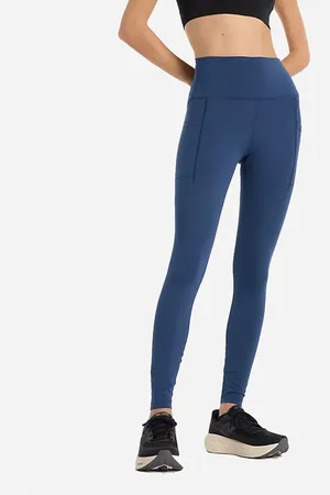 New Balance NB Sleek Pocket High Rise Legging - Navy