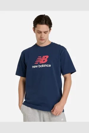 New Balance Athletics Logo T-Shirt - Navy