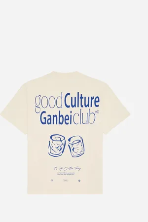 Woodbird Balo Ganbei Tee - Off White