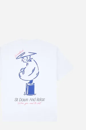 Woodbird Baine Pose Tee - White