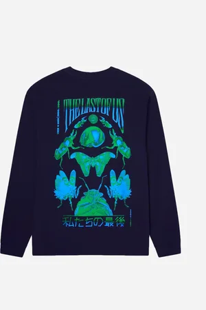 Edwin The Last Of Us Ii T-Shirt Ls - Maritime Blue