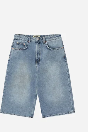 Woodbird Shan Bermuda Shorts - Light Blue
