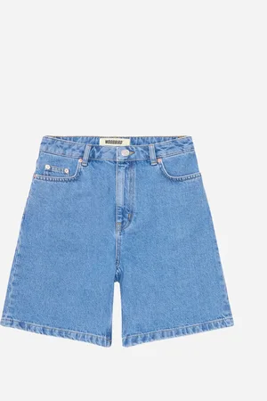 Woodbird Maggie Stone Shorts - Blue