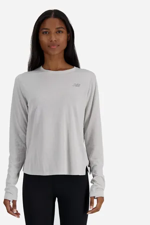 New Balance W Athletics Long Sleeve - Grey