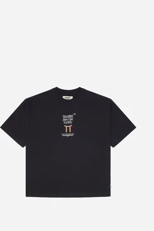 Woodbird Beam Zhen Tee - Black