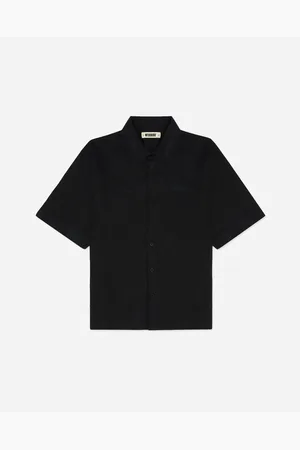 Woodbird Wang Embroid Shirt - Black