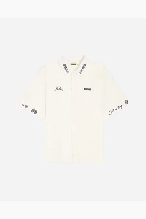 Woodbird Wang Embroid Shirt - Off White